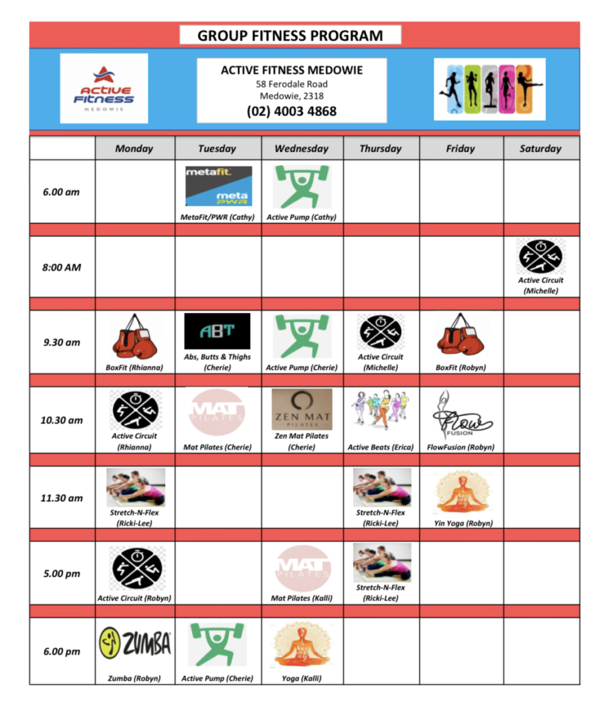 fitness classes,fitness classes near me,fitness classes medowie