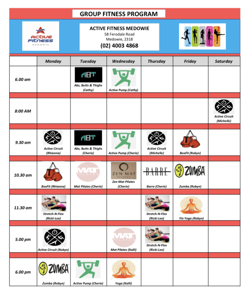 fitness classes,fitness classes near me,fitness classes medowie