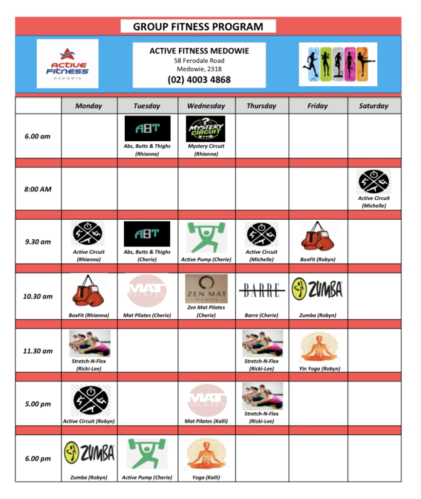 fitness classes,fitness classes near me,fitness classes medowie
